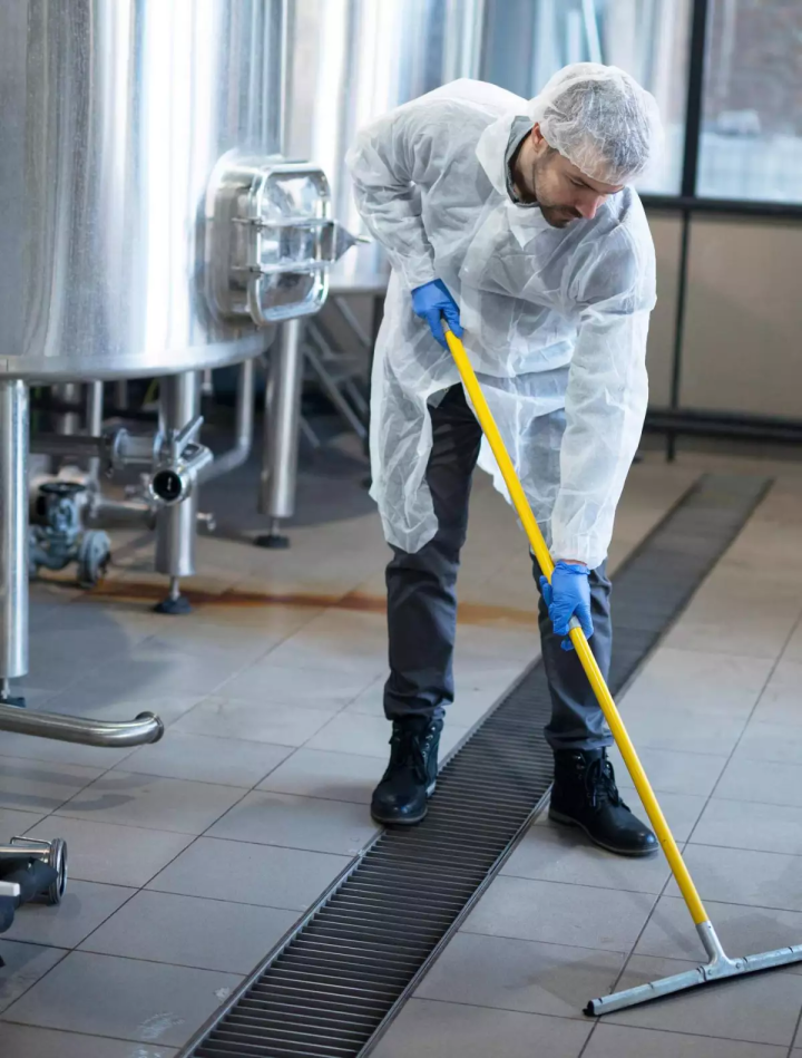 Hygiène rigoureuse des sites industriels